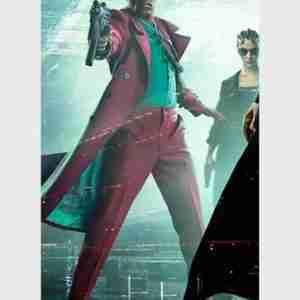 Yahya Abdul-Mateen II The Matrix 4 Coat