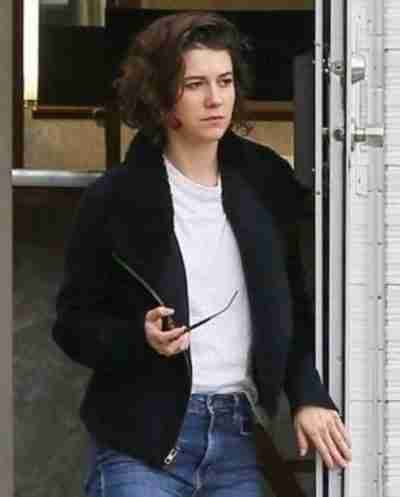 Young Rock Karen Black Wool Fabric Jacket