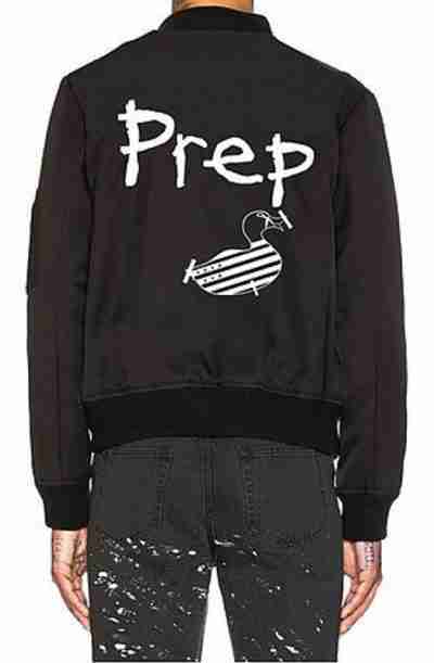 Art Class Graffiti Bomber Black Jacket