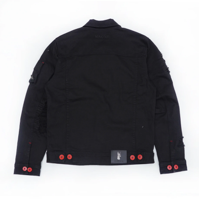 Black Fall Back Jacket