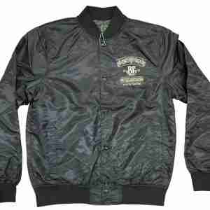 Black Fly Tradition Nylon Bomber Jacket