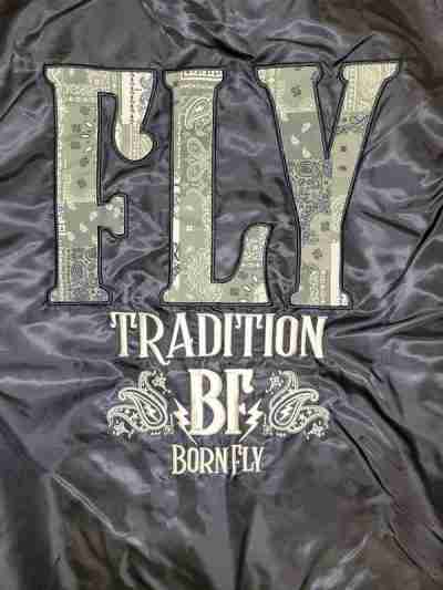 Black Fly Tradition Nylon Bomber Jackets