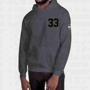 Bryant #33 Lower Merion Everyday Gray Hoodie