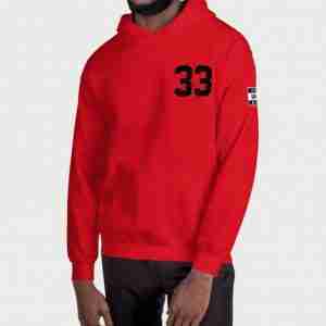 Bryant #33 Lower Merion Everyday Red Hoodie