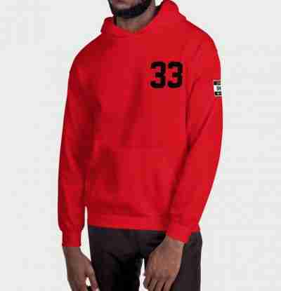 Bryant #33 Lower Merion Everyday Red Hoodie