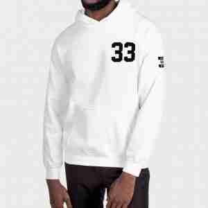 Bryant #33 Lower Merion Everyday White Hoodie
