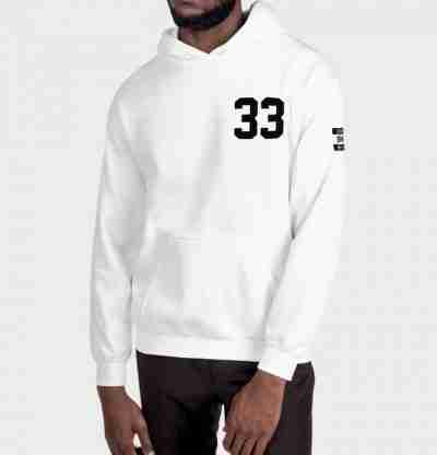 Bryant #33 Lower Merion Everyday White Hoodie