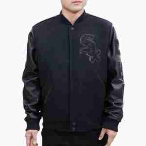 Chicago White Sox Black Varsity Jacket