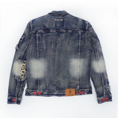 Dirt Wash Fall Back Denim Blue Jacket