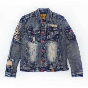 Dirt Wash Fall Back Denim Jacket