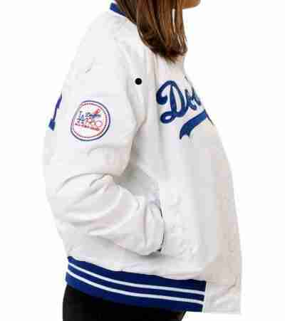 Dodgers Los Angeles Dodgers White Jacket