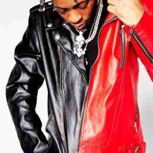 Flint Vintage Faux Leather Biker Jacket