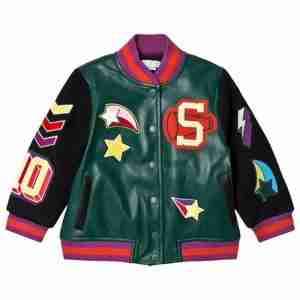 Green Stella 10 Varsity Bomber Jacket
