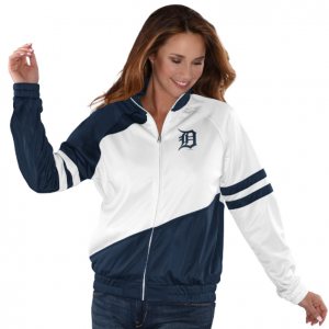 Ladies Detroit Tigers Track Jacket