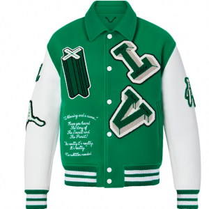 Louis Vuitton Varsity Green Jacket