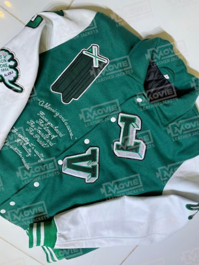 Louis Vuitton Varsity Green Jacket