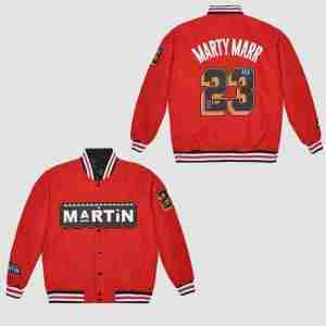 Martin Marty Marr #23 Varsity Jacket