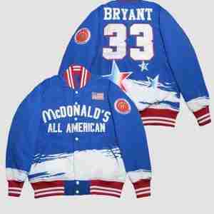 McDonald's All American Kobe Blue Varsity Jacket