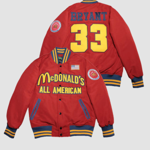 McDonald's All American Kobe Bryant #33 Varsity Jacket