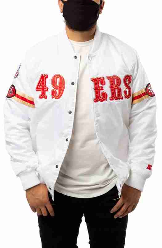 sf 49ers leather jacket
