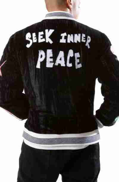 Men Stardust Black Jacket