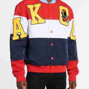 Multicolor Academy Varsity Jacket
