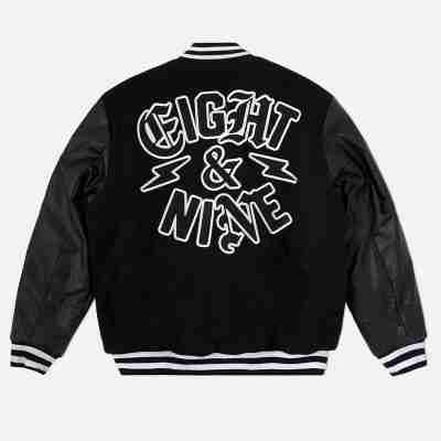 No Worries Letterman Jacket