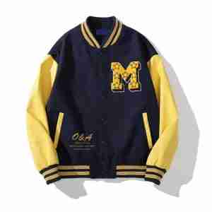 Omicron 1976 Varsity Navy Blue Jacket