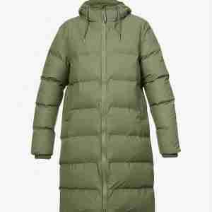 Padded Shell Puffer Olive Coat
