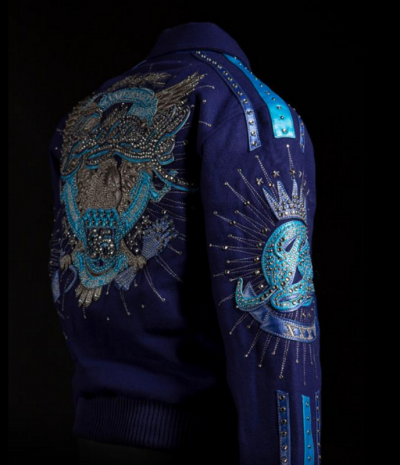 Pelle Pelle Anniversary Blue Wool Jacket