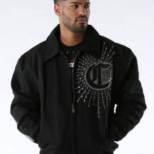 Pelle Pelle Chicago Wool Black Jacket
