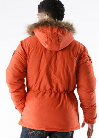 Pelle Pelle Fur Hood Snorkel Jacket
