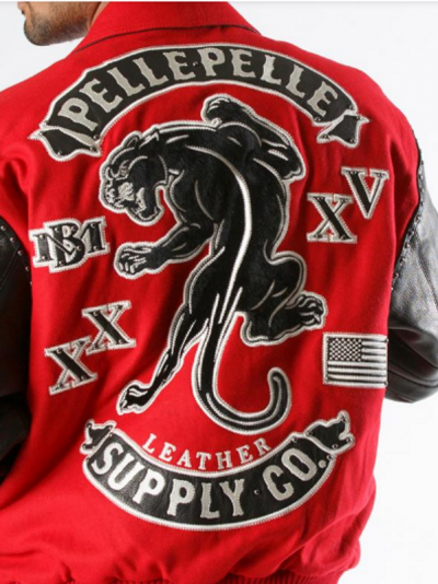 Pelle Pelle Panther Red Jacket
