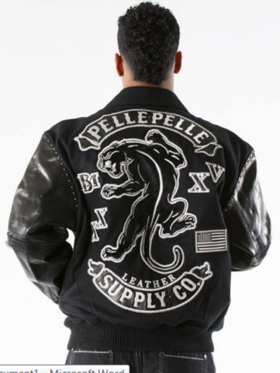 Pelle Pelle Panther Wool Jacket