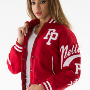 Pelle Pelle Red Varsity Jacket