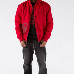 Pelle Pelle Red Wool Jacket