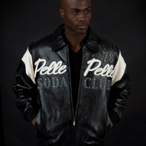 Pelle Pelle Soda Club Black Leather Jacket