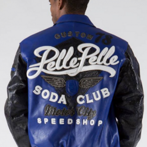 Pelle Pelle Soda Club Sportster Sapphire Plush Jacket