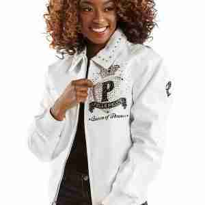 Pelle Pelle White Queen 1978 Leather Jacket