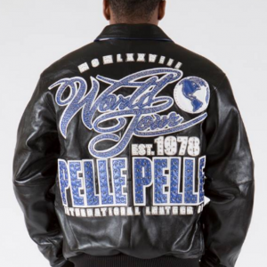 Pelle Pelle World Tour Black Plush Jacket