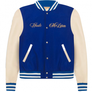 Rhude Varsity Team Blue Jacket