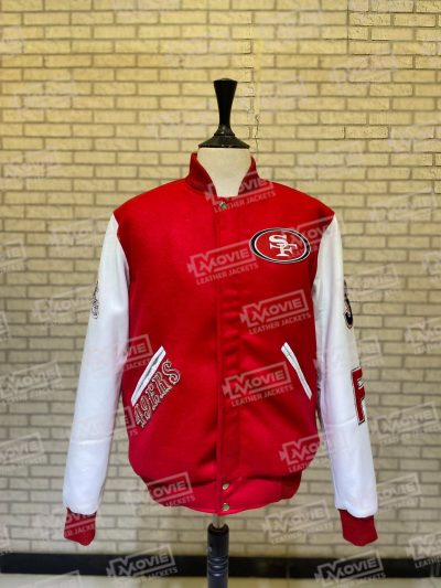 San Francisco 49Ers Logo Varsity Jacket