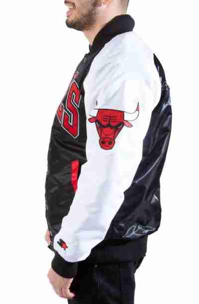 Starter Bulls Tri-Color Jacket