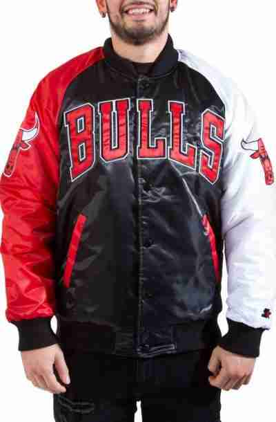 Starter Chicago Bulls Tri-Color Jacket