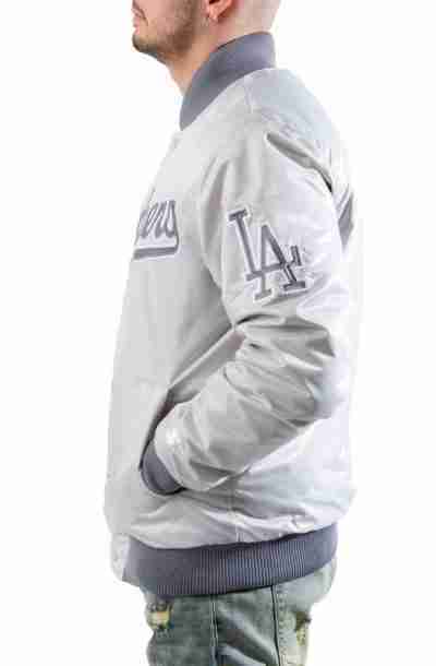 Starter Dodgers Gray Jacket