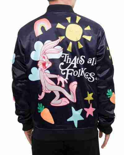 That's All Folks Satin Jacket