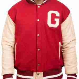 The Vintage Red Varsity Jacket