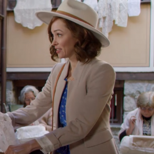 The Wedding Veil Autumn Reeser Coat