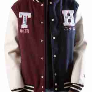 Tokyo Vacation Varsity Wool Jacket