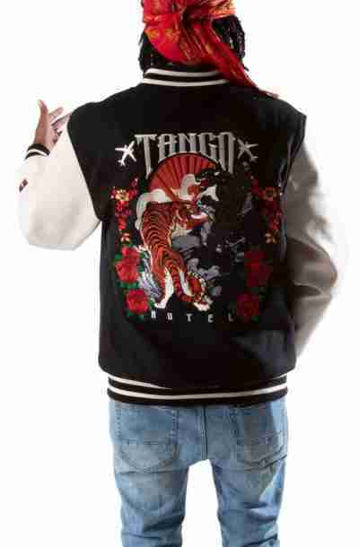 Tokyo Vacation Wool Varsity Jacket